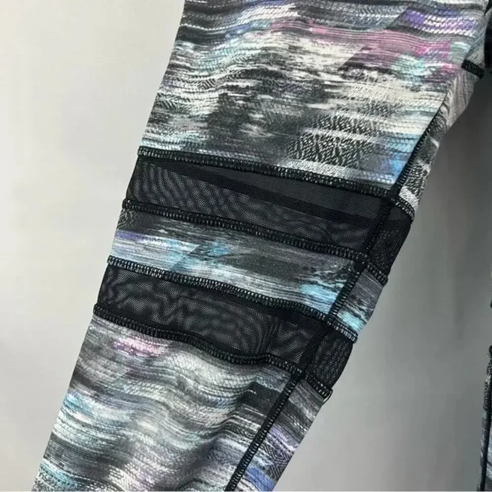 Ivivva (lululemon) Multicolor Abstract Print Leggings